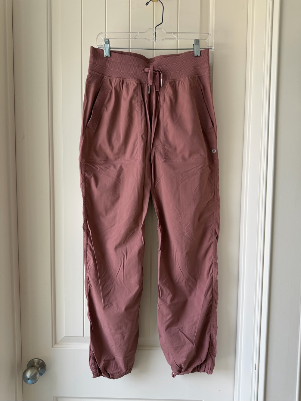 Lululemon Athletica Dusty Rose Drawstring Dance Studio Pant